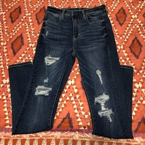 American Eagle size 4 super stretch jeggings